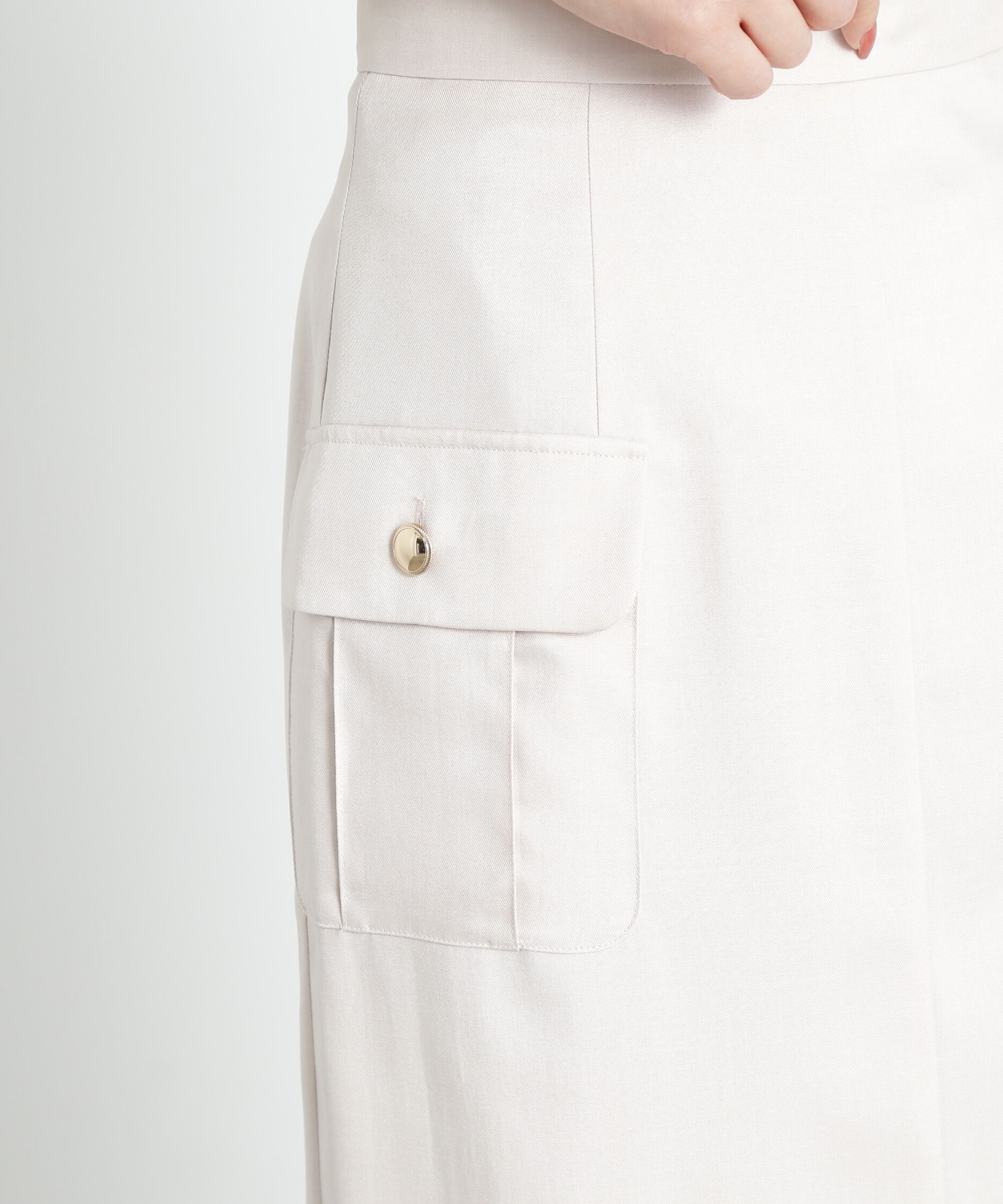 PROPORTION BODY DRESSING「ポケット付きナロースカート」|スカート|