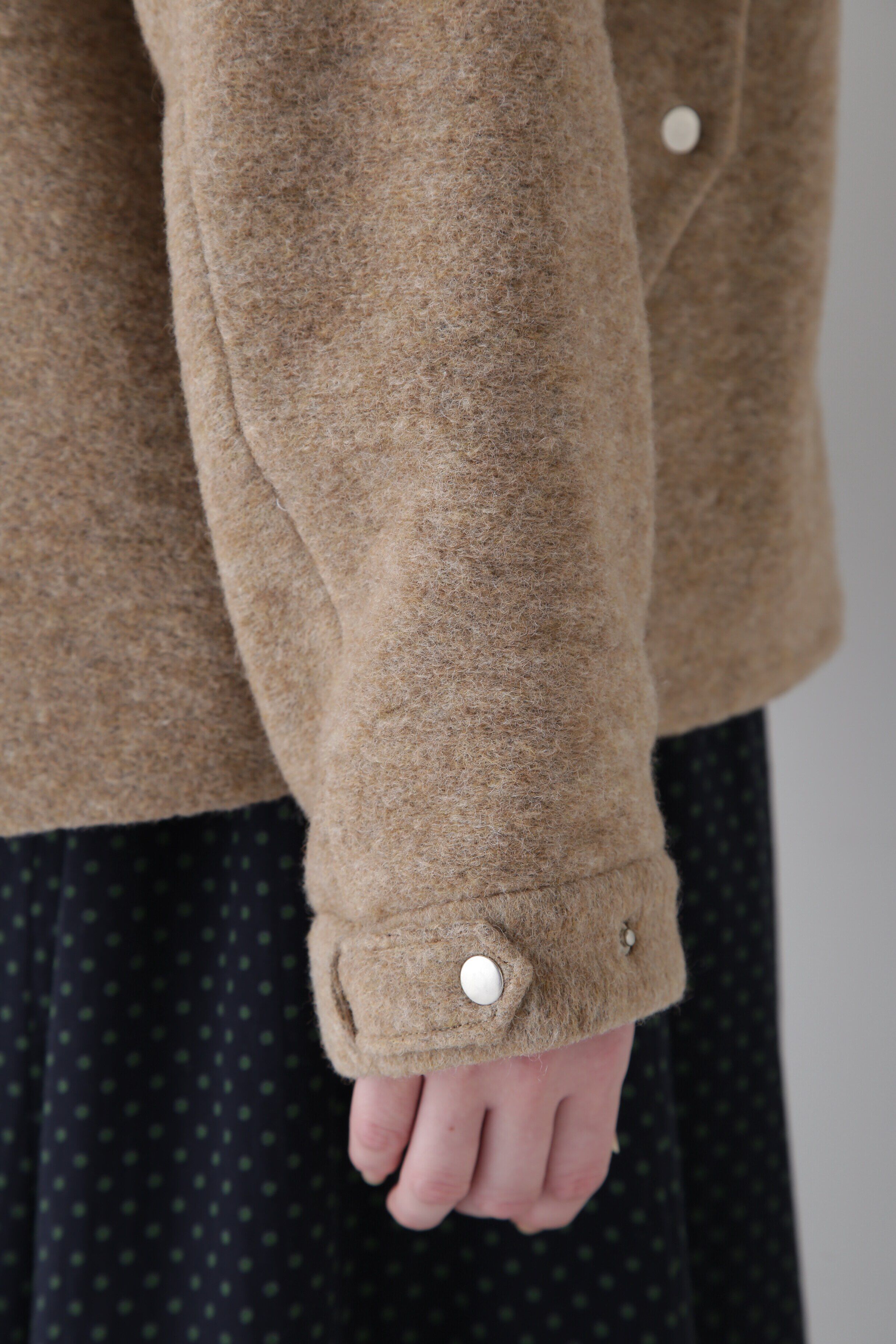  「◆スライバーフードブルゾン」|ブルゾン・スタジャン|