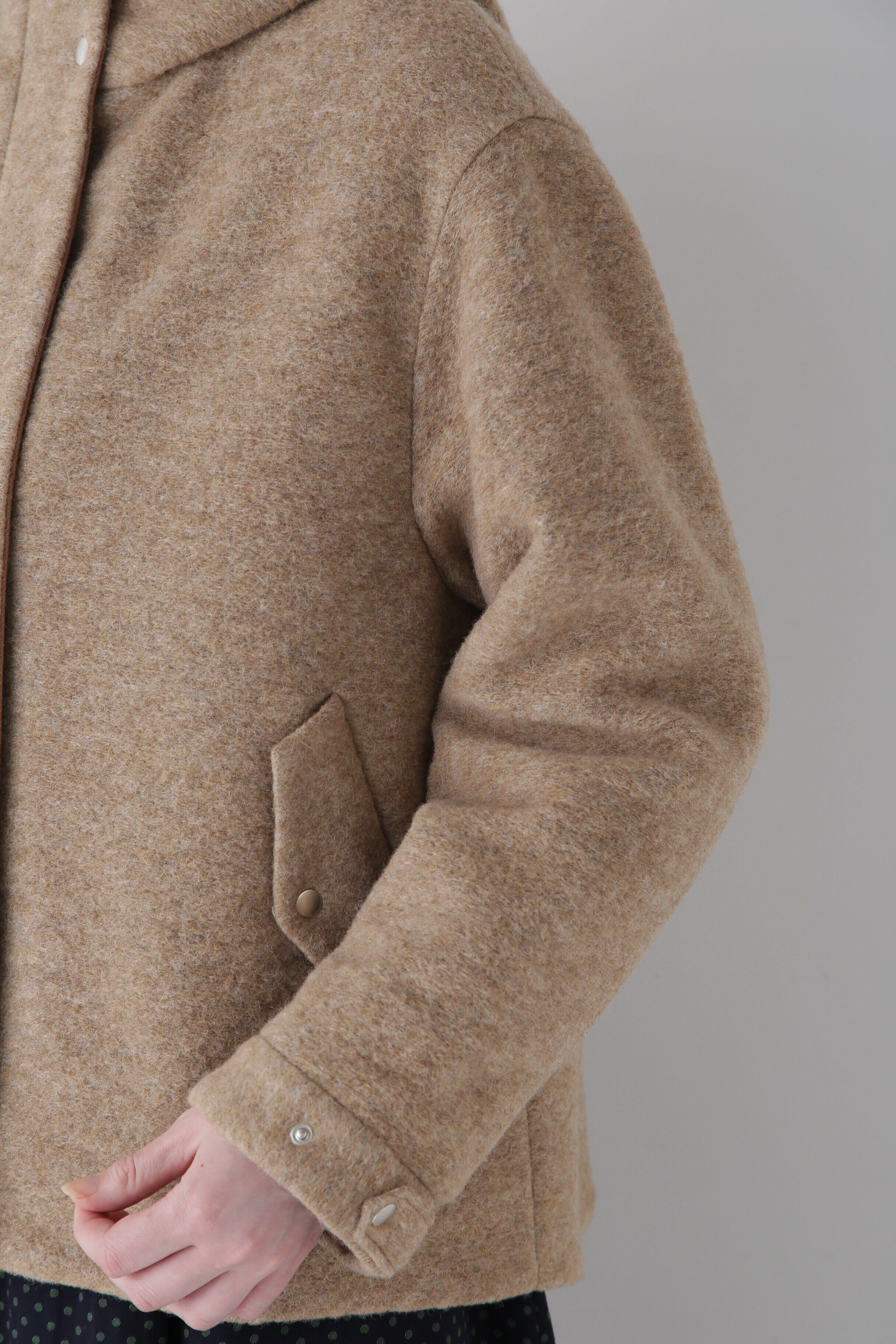  「◆スライバーフードブルゾン」|ブルゾン・スタジャン|