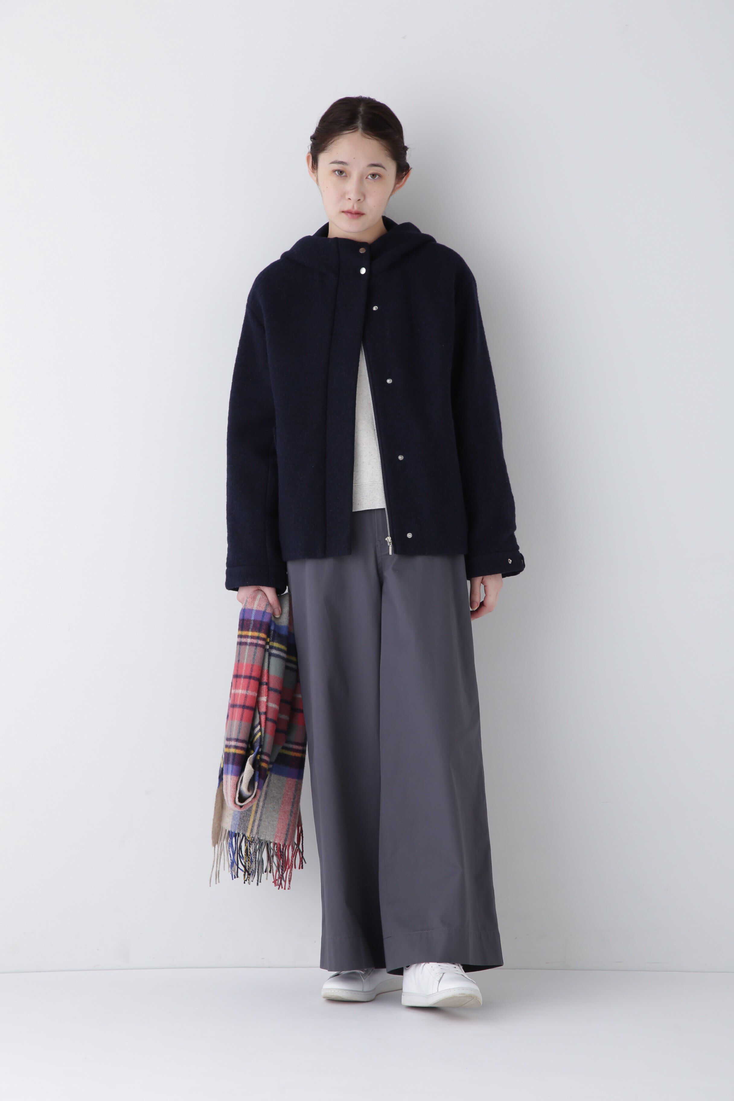  「◆スライバーフードブルゾン」|ブルゾン・スタジャン|