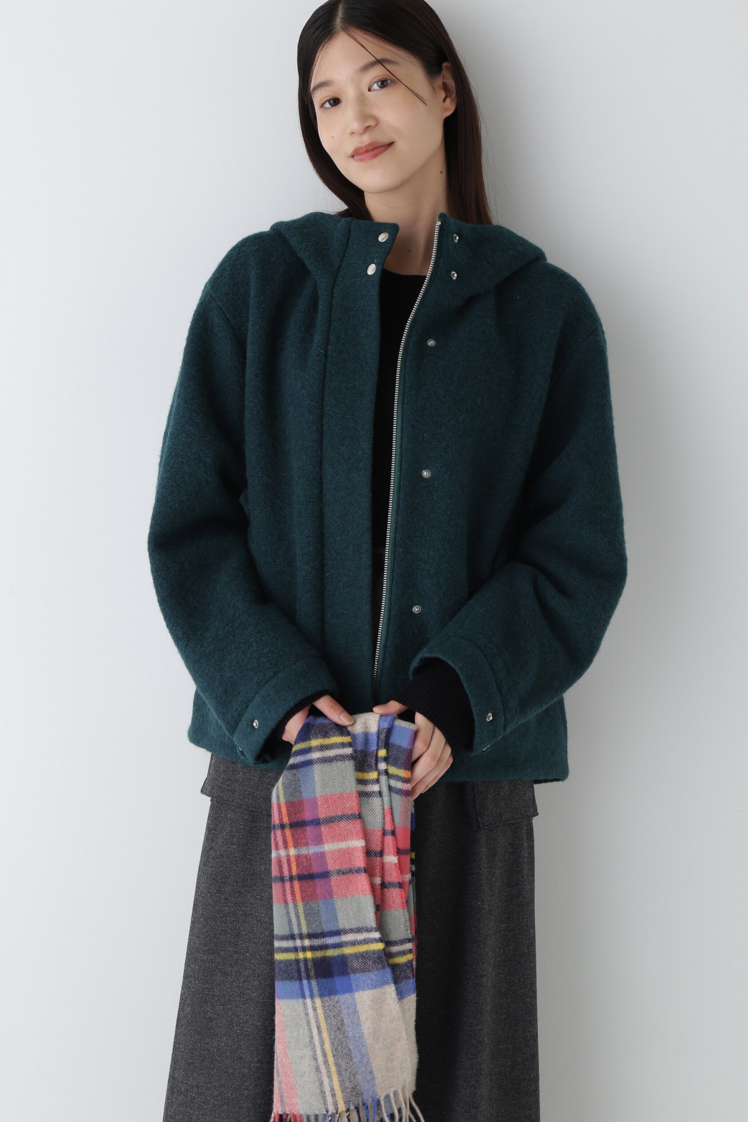  「◆スライバーフードブルゾン」|ブルゾン・スタジャン|