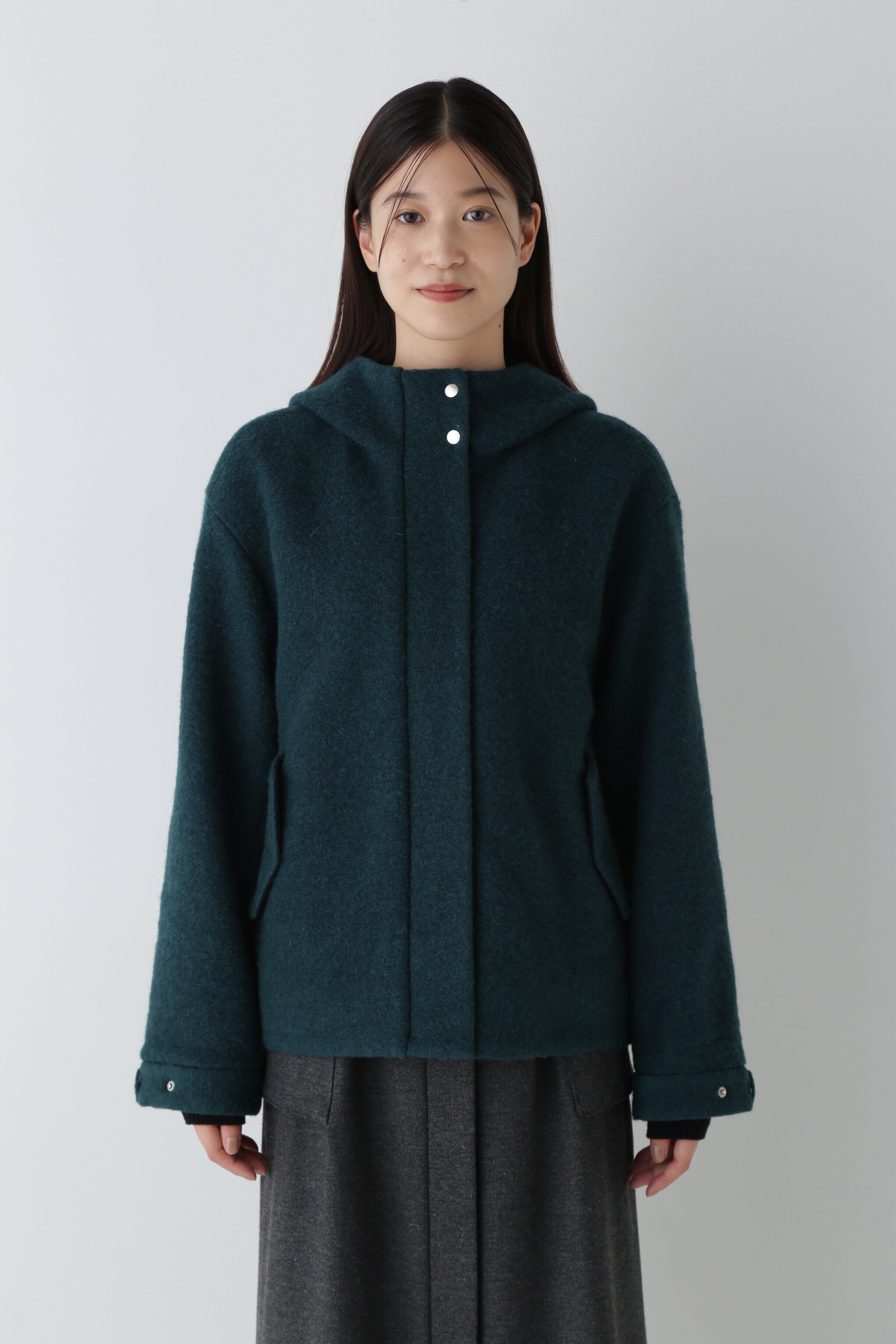  「◆スライバーフードブルゾン」|ブルゾン・スタジャン|