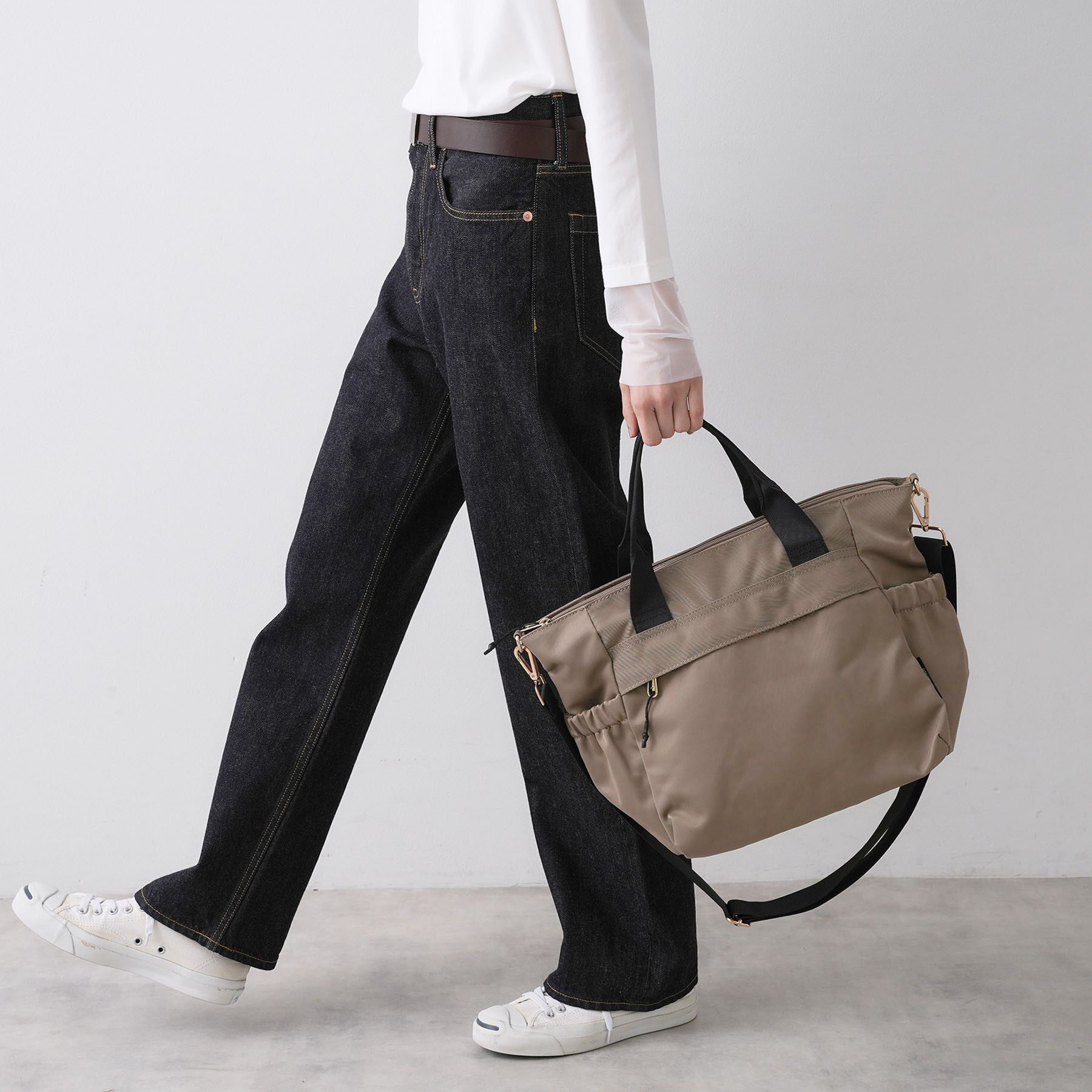 Dessin「【2WAY/多ポケット】ナイロントートバッグ」|トートバッグ|