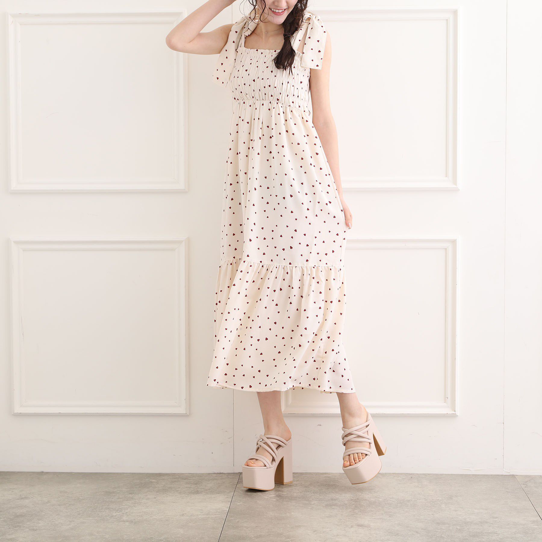 ESPERANZA「【NEWシリーズ】アゲ盛りチューブミュール 26SS」|サンダル|