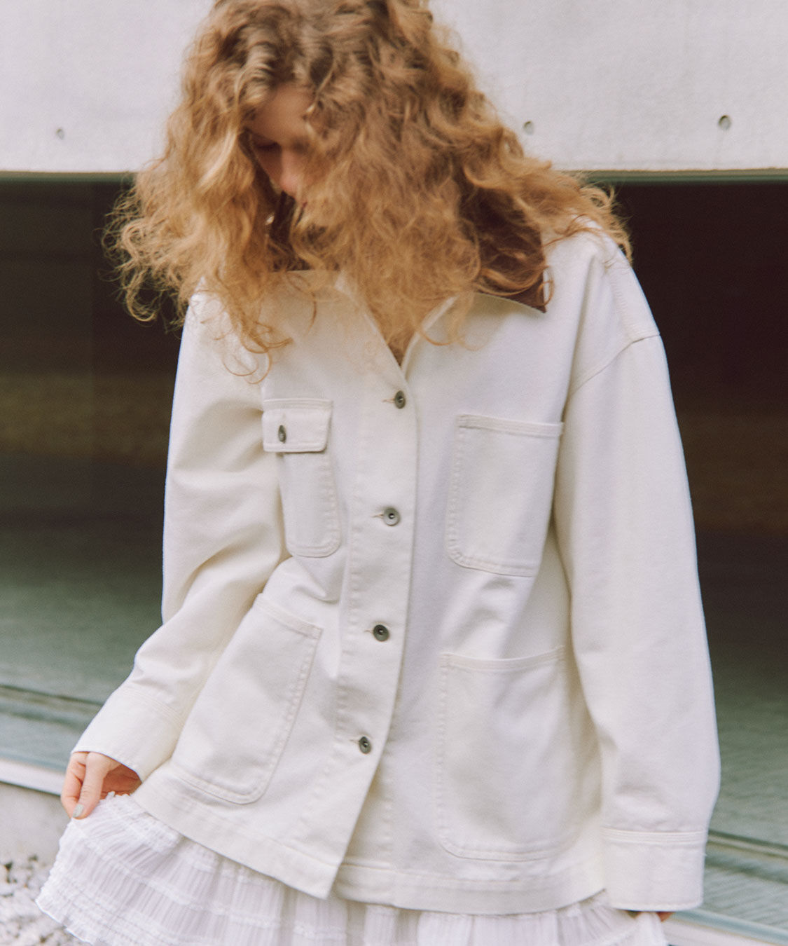 COCO DEAL「デニムカバーオール」|デニムジャケット|