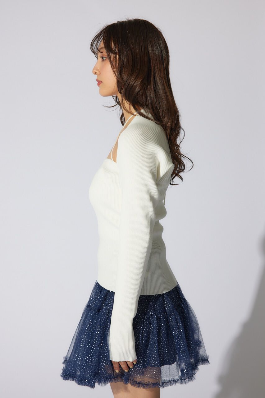 rienda「ボレロセットニットトップス」|ニット・セーター|