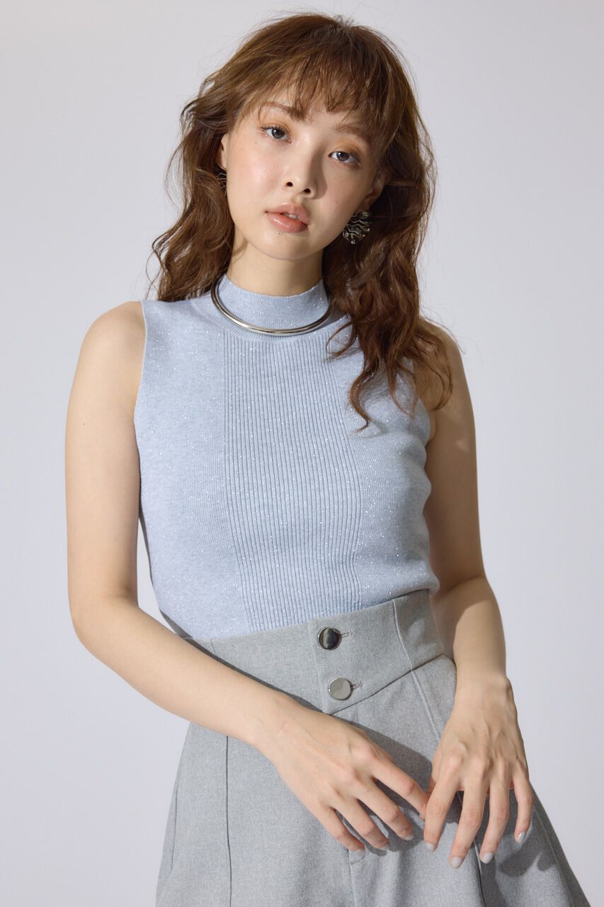 rienda「ウォッシャブルリブタンクトップ」|ニット・セーター|