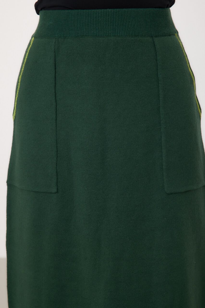 RODEO CROWNS「スウェットライクカラーステッチニットスカート」|その他|