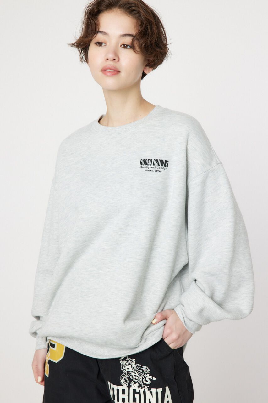 RODEO CROWNS「ORIGINAL EDITIONロゴスウェット」|パーカー|L/T.GRY1