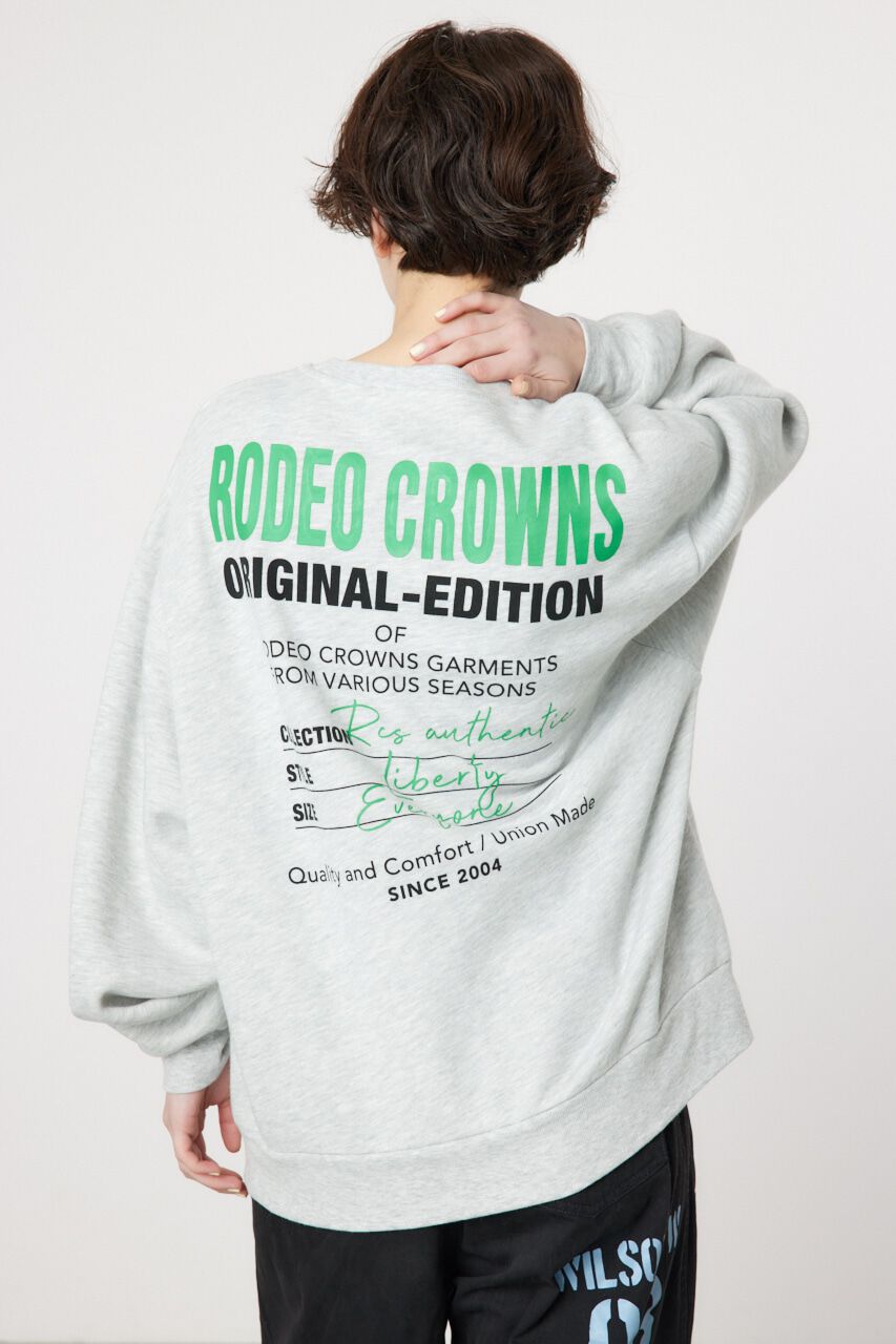 RODEO CROWNS「ORIGINAL EDITIONロゴスウェット」|パーカー|