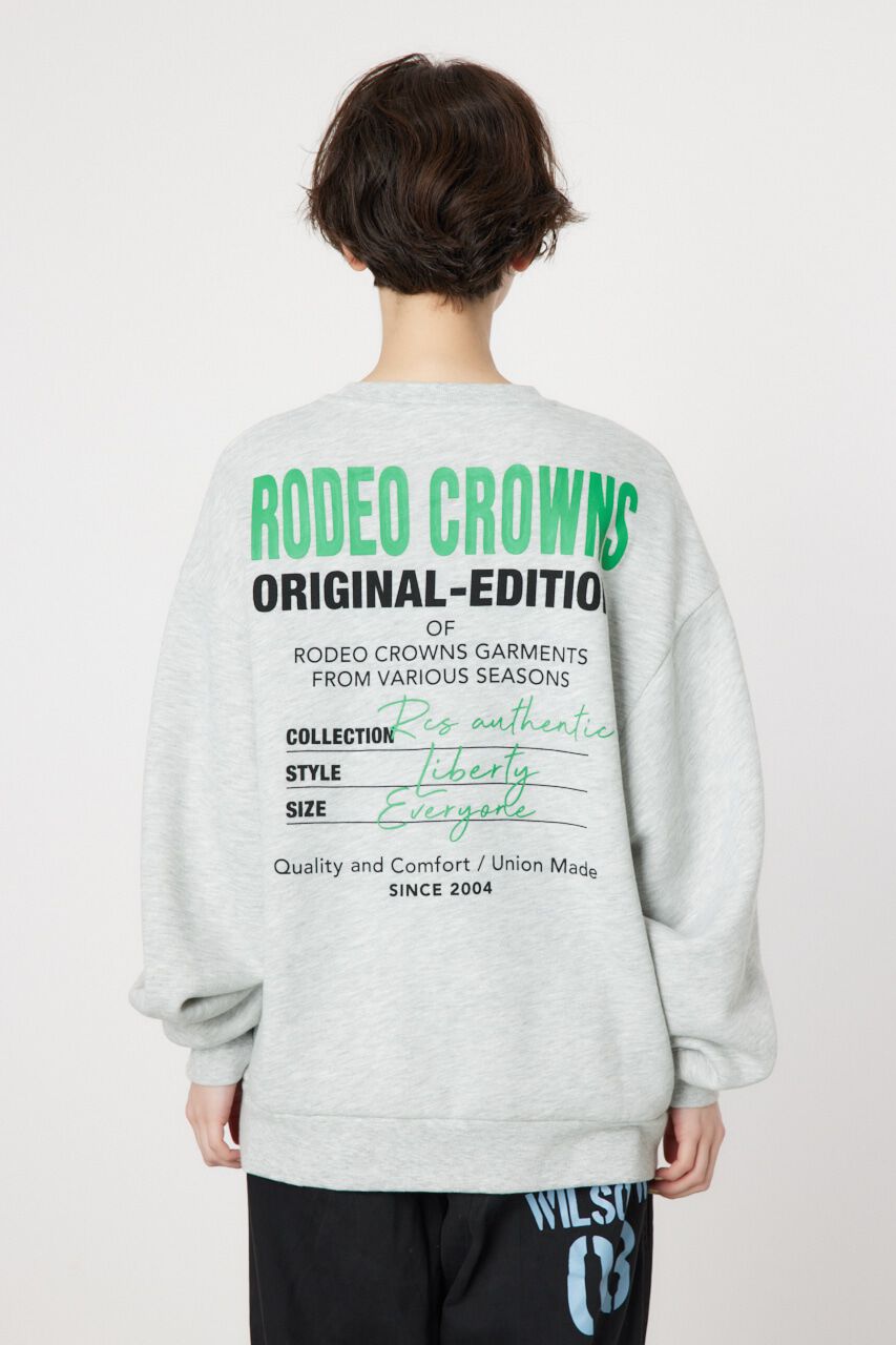 RODEO CROWNS「ORIGINAL EDITIONロゴスウェット」|パーカー|