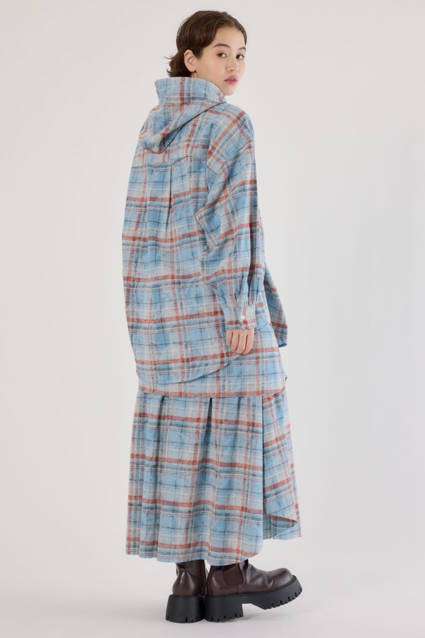 RODEO CROWNS「ヴィンテージチェックシャツスカート」|スカート|