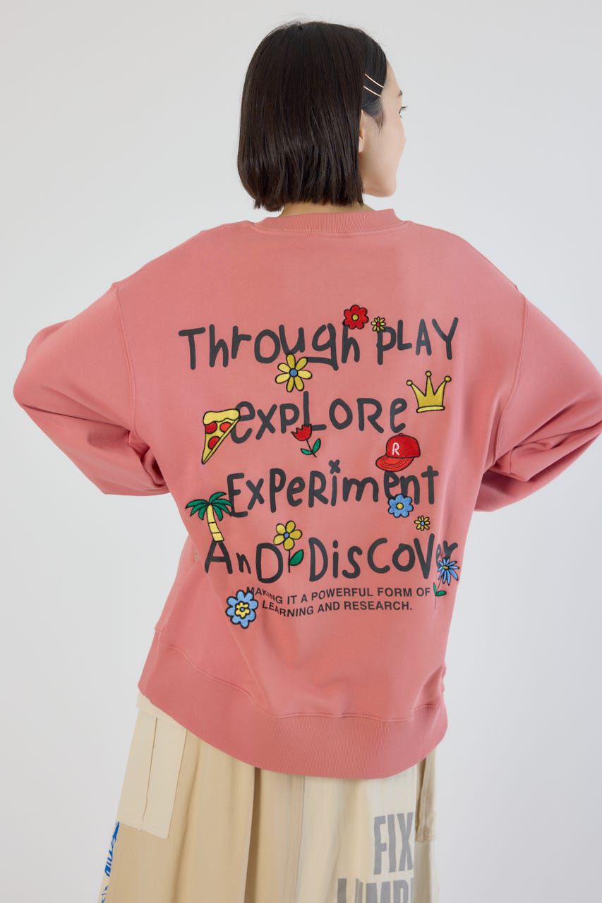 RODEO CROWNS「ドローイングスウェット」|パーカー|