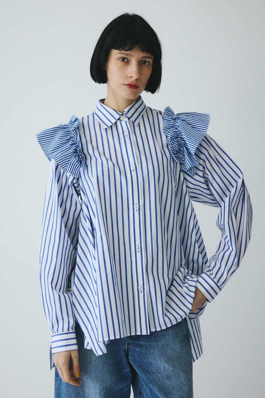 HeRIN.CYE「Frill sleeve shirt」|シャツ・ブラウス|