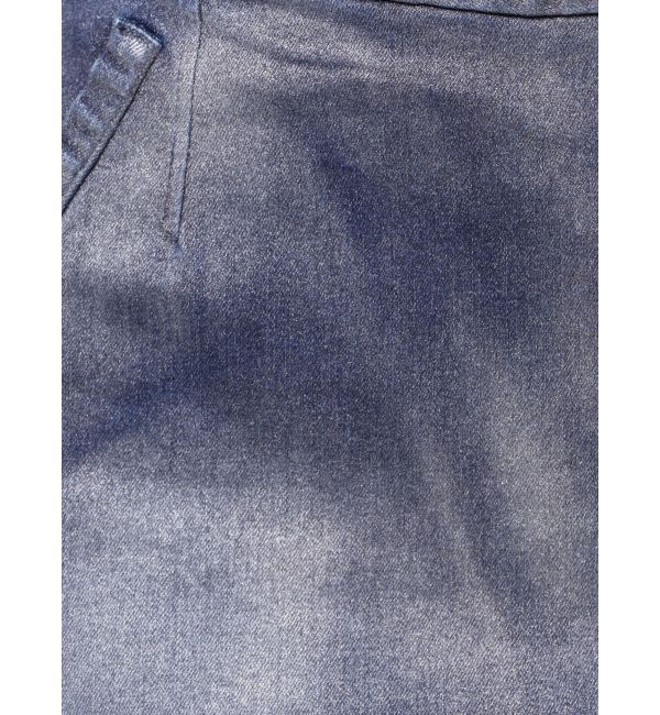 CALNAMUR「GLITTER DENIM ZIP TIGHT SKIRT/グリッターデニムジップタイトスカート」|スカート|