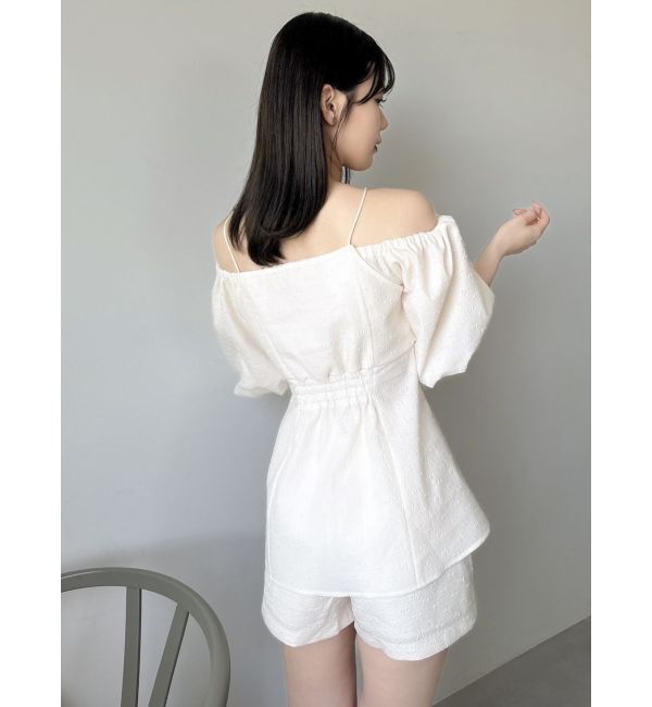 dazzlin「【SETUP】コンパクトジャカードショートパンツ※セットアップ対応」|その他|