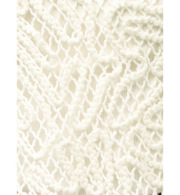 Ungrid「レーシー刺繍ルーズニット」|ニット・セーター|