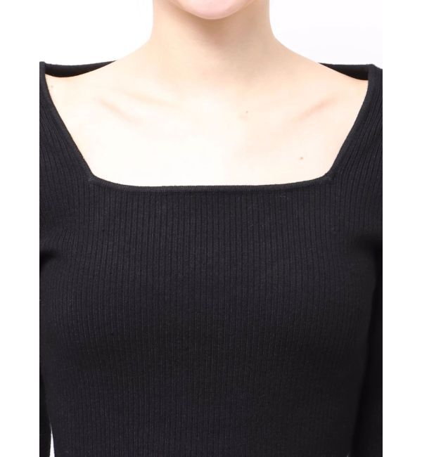 EVRIS「バックリボンロングニットワンピース」|ワンピース|