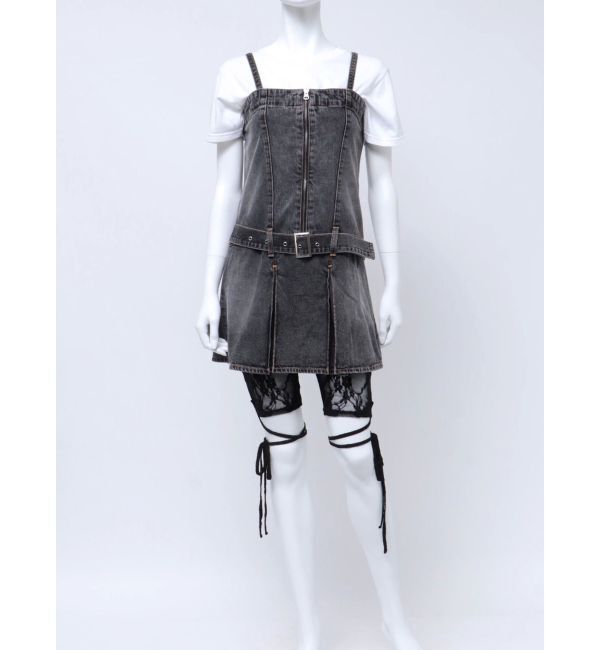 jouetie「レースアップバイカーパンツ」|その他|