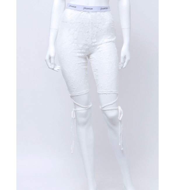 jouetie「レースアップバイカーパンツ」|その他|