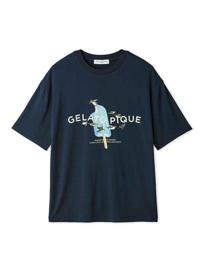 GELATO PIQUE HOMME「【HOMME】【接触冷感】アイスポップジャージーＴシャツ」|ルームウェア|