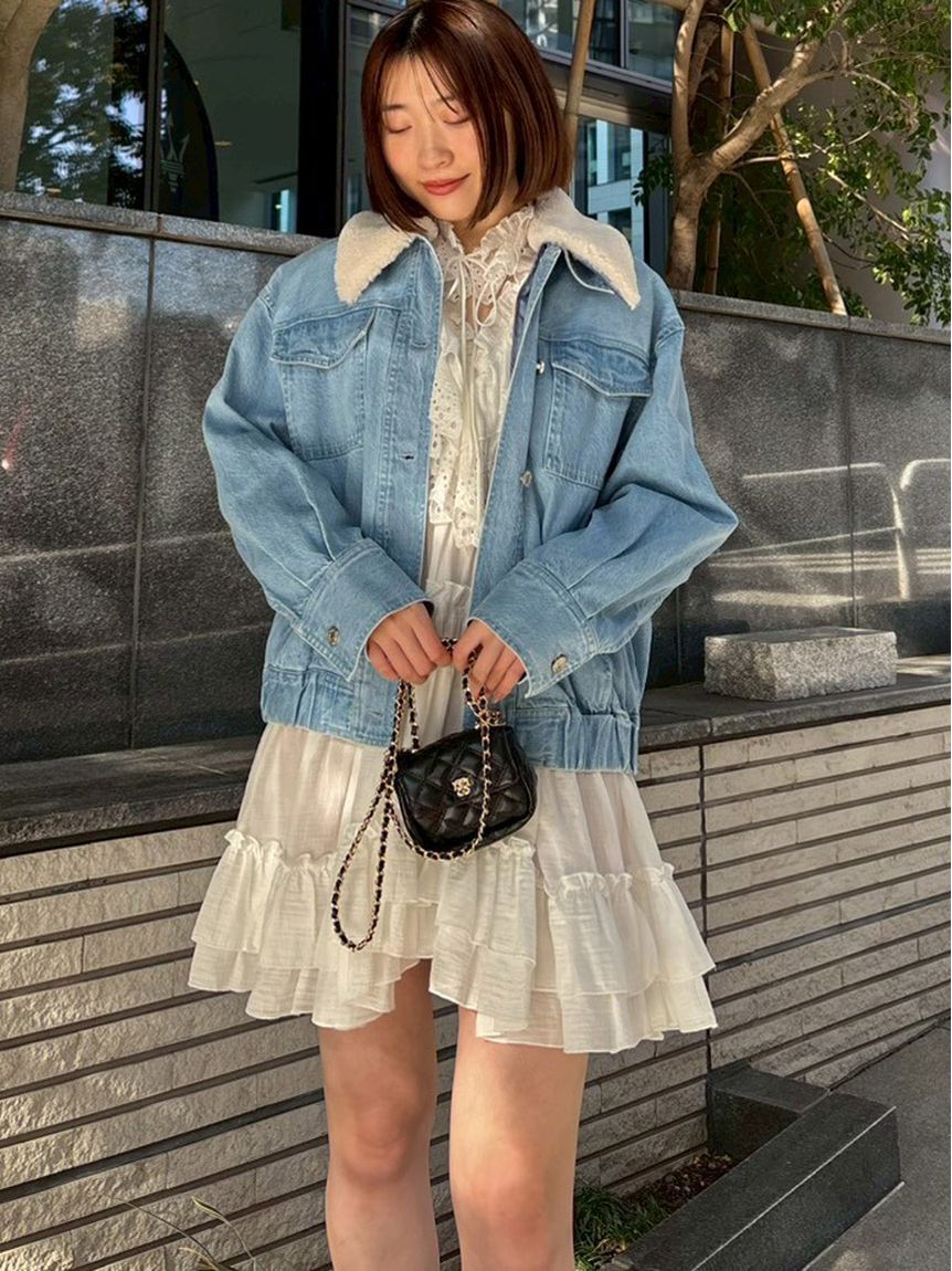 SNIDEL「ライナーブルゾン」|ブルゾン・スタジャン|