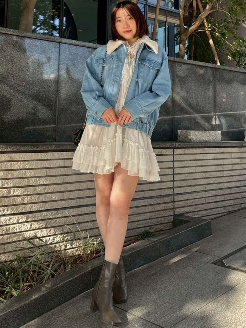 SNIDEL「ライナーブルゾン」|ブルゾン・スタジャン|