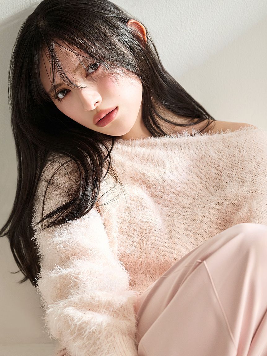 SNIDEL「ファーライクニットプルオーバー」|ニット・セーター|PBEG