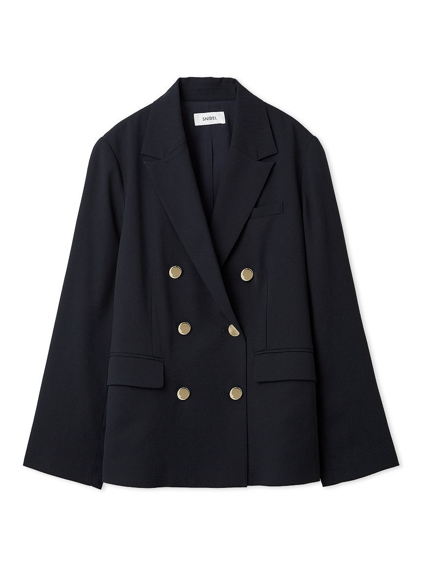 SNIDEL「【LUMISHADE】UVダブルジャケット」|テーラードジャケット|