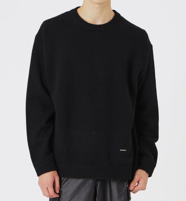  「【UNISEX】タスマニアラムウールニットプルオーバー」|ニット・セーター|