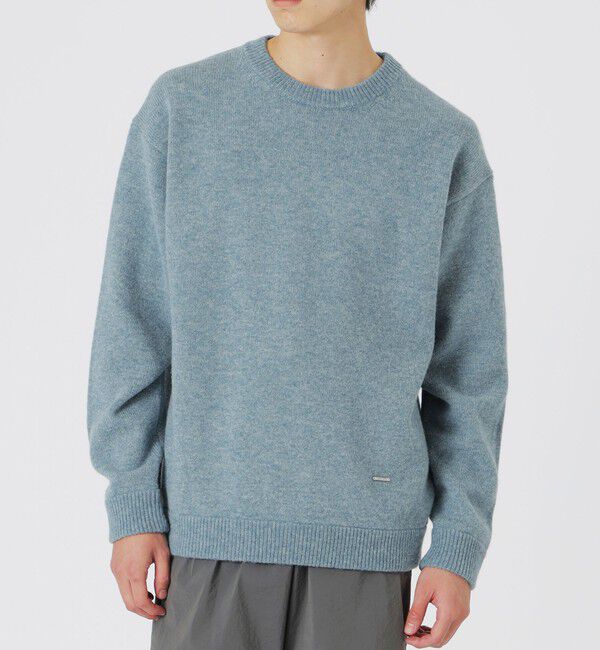  「【UNISEX】タスマニアラムウールニットプルオーバー」|ニット・セーター|
