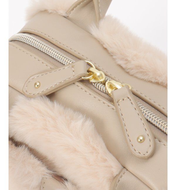 ikka「【雑誌InRed12月号掲載】エコファー2WAYミニショルダーバッグ」|その他|