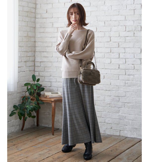 ikka「【雑誌InRed12月号掲載】エコファー2WAYミニショルダーバッグ」|その他|