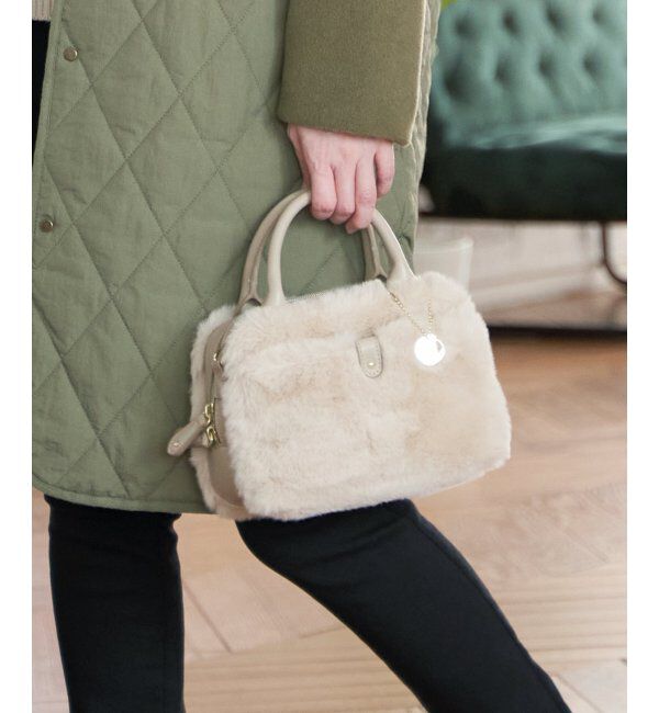 ikka「【雑誌InRed12月号掲載】エコファー2WAYミニショルダーバッグ」|その他|