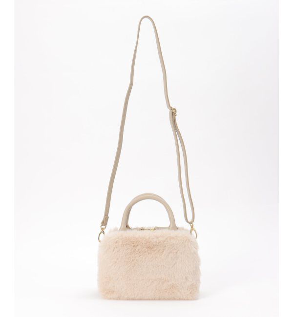 ikka「【雑誌InRed12月号掲載】エコファー2WAYミニショルダーバッグ」|その他|