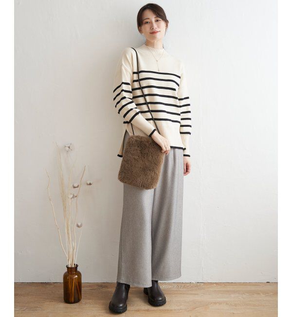 ikka「エコファーふわふわミニショルダーバッグ」|その他|