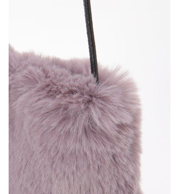ikka「エコファーふわふわミニショルダーバッグ」|その他|