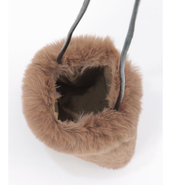 ikka「エコファーふわふわミニショルダーバッグ」|その他|