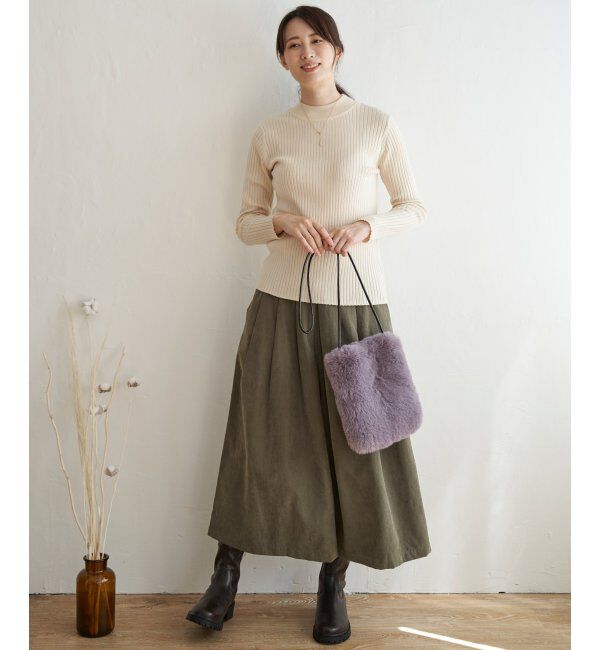 ikka「エコファーふわふわミニショルダーバッグ」|その他|