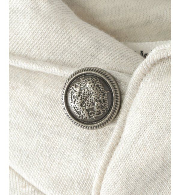 ikka kids「コンチョボタンショール襟トレーナー 2（120~160cm）」|Tシャツ・カットソー|