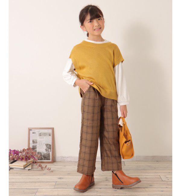 ikka kids「【2点セット／親子おそろい】3WAYニットベストセット（120~160cm）」|その他|