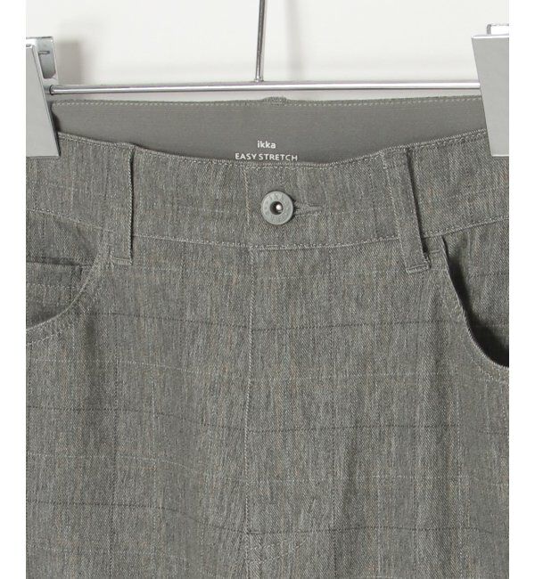 ikka「GOKU楽パンツ EASY STRETCHチェック5P」|その他|