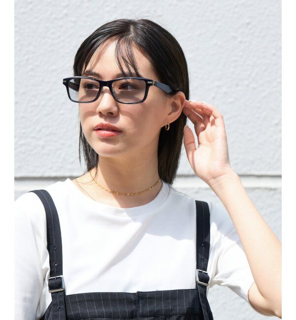  「SUNCUTGlasses/UV100%CUT サングラス レザー調 ラバーテンプル 紫外線対策 UV対策 UVカット ズレ落ち防止」|サングラス|