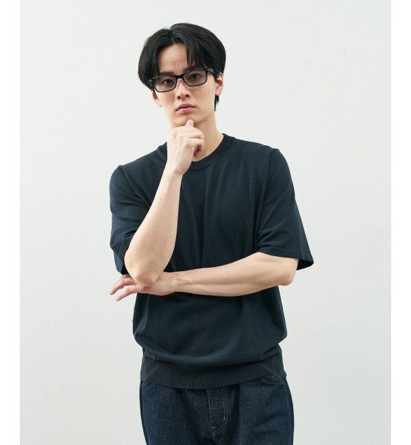  「SUNCUTGlasses/UV100%CUT サングラス レザー調 ラバーテンプル 紫外線対策 UV対策 UVカット ズレ落ち防止」|サングラス|