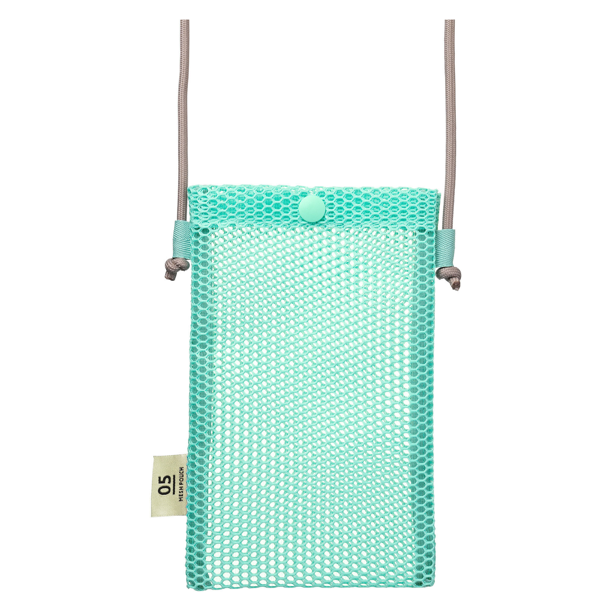  「スマホショルダーポーチ／メッシュコレクション」|モバイルケース|ミント