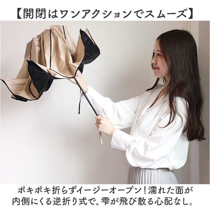 BACKYARD FAMILY「KIZAWA 日傘 UVカット 100 遮光 通販 花びら傘 折りたたみ日傘 折り畳み日傘」|傘|