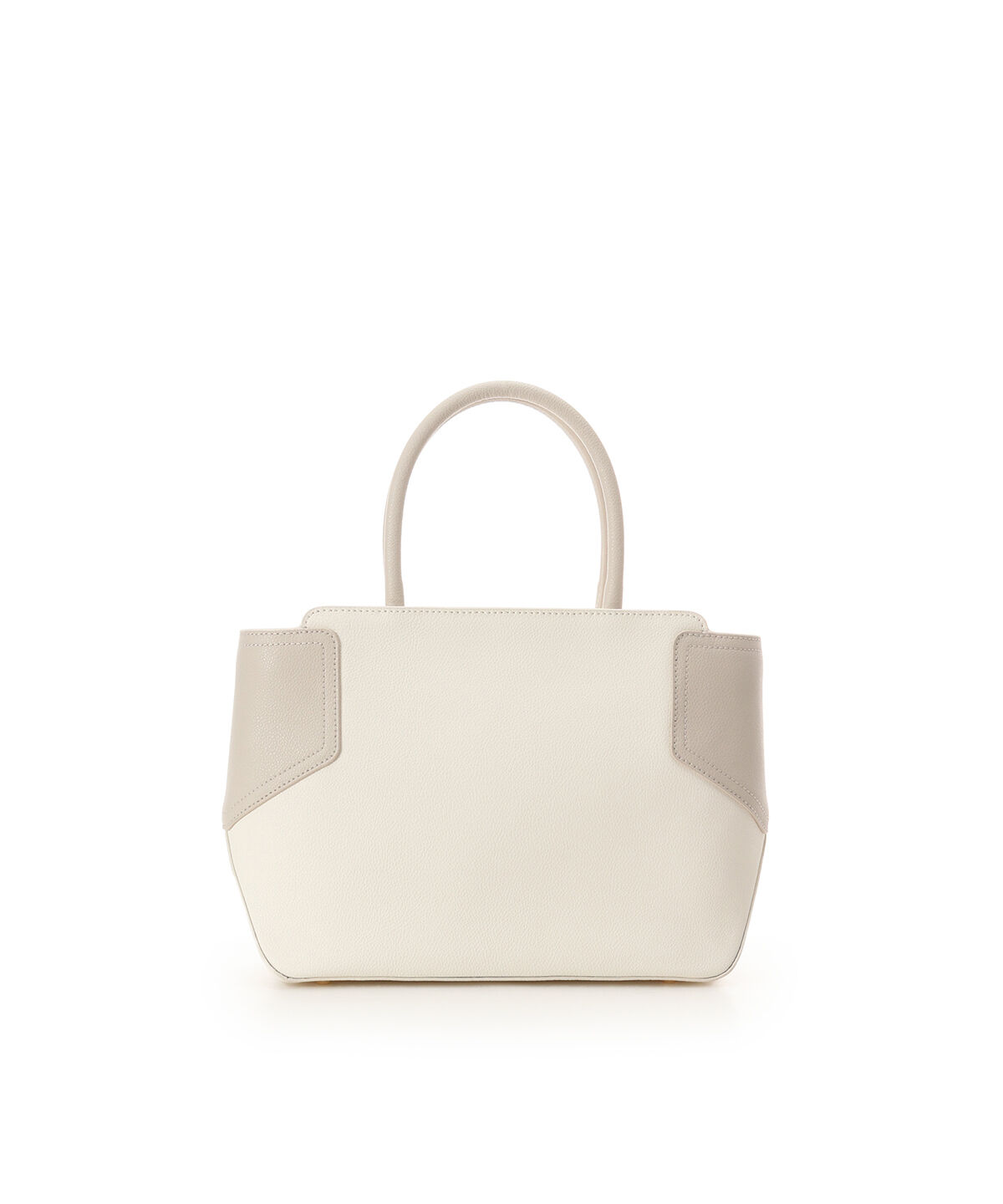 Samantha Thavasa「バイカラーリボンモチーフ スプリットレザーハンドバッグ」|ハンドバッグ|