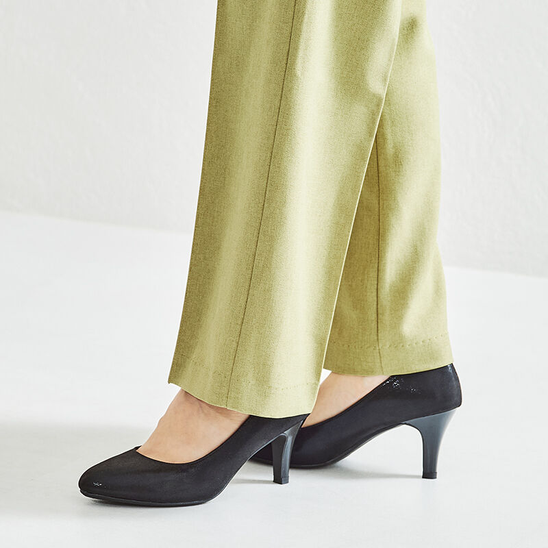 ORiental TRaffic「【跳べるパンプス/シリーズ累計１５０万足突破】ラウンドトゥヒール/R-3209 ヒール7cm」|パンプス|