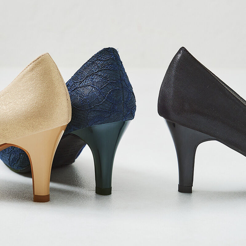 ORiental TRaffic「【跳べるパンプス/シリーズ累計１５０万足突破】ラウンドトゥヒール/R-3209 ヒール7cm」|パンプス|