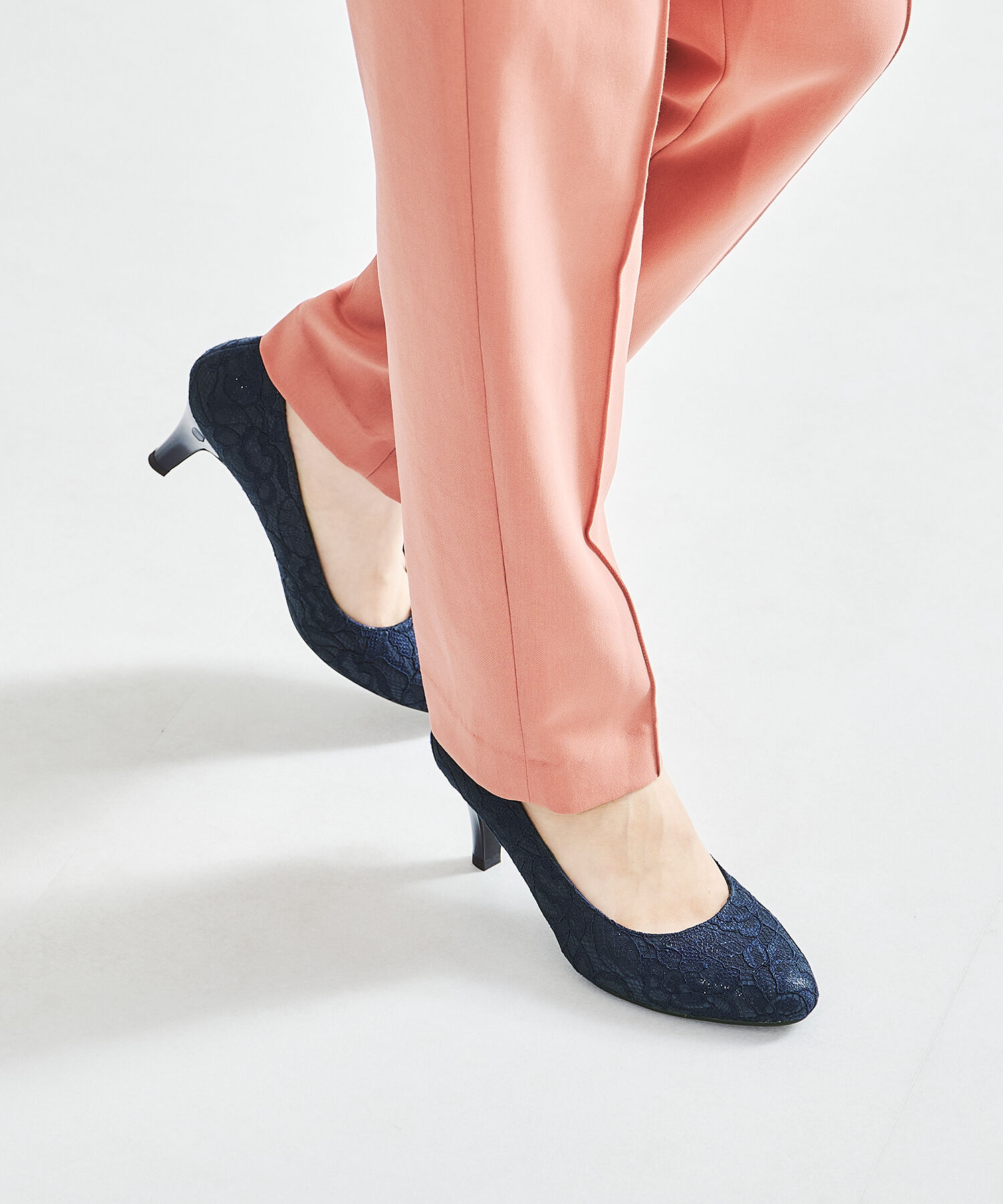 ORiental TRaffic「【跳べるパンプス/シリーズ累計１５０万足突破】ラウンドトゥヒール/R-3209 ヒール7cm」|パンプス|